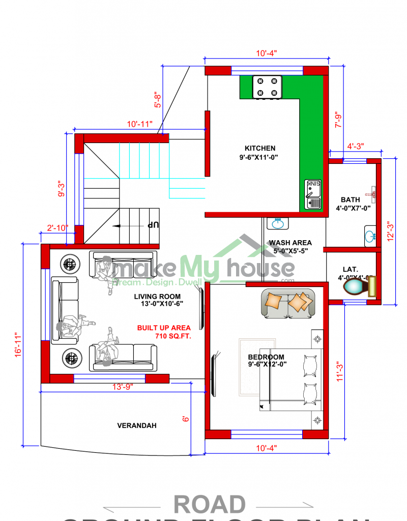 architecture drawing house plan