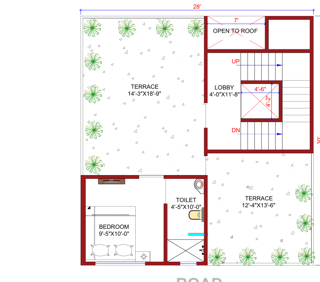 4 floor house elevation designs