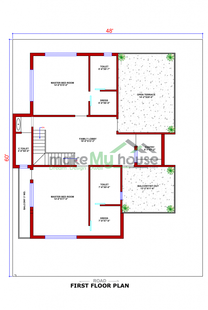 architecture drawing house plan