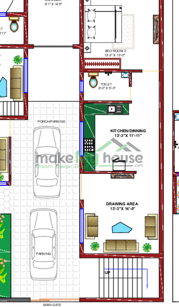 55x60 Floor Plan