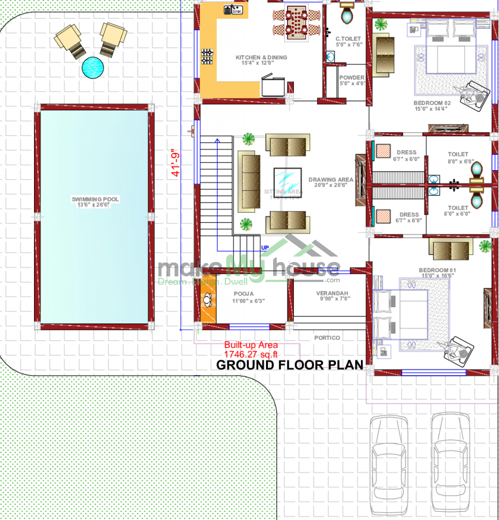 2 storey house plan