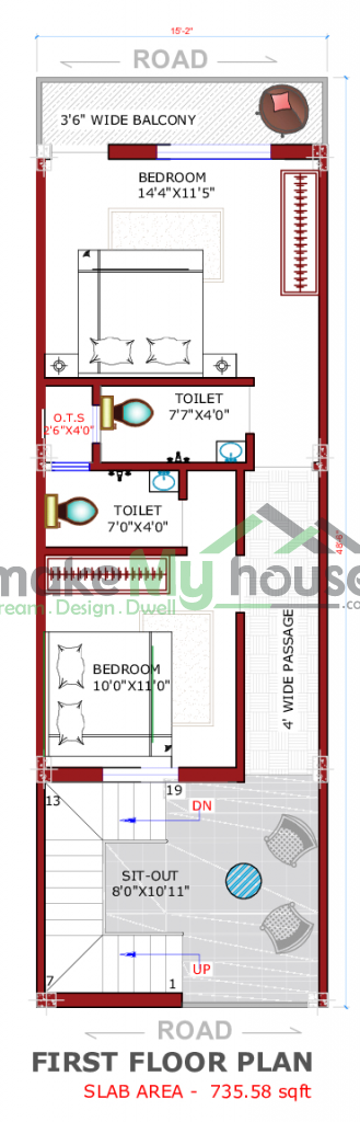 duplex house exterior design