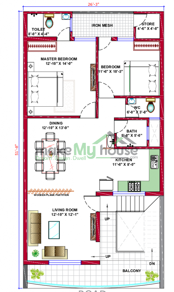 Duplex House Design