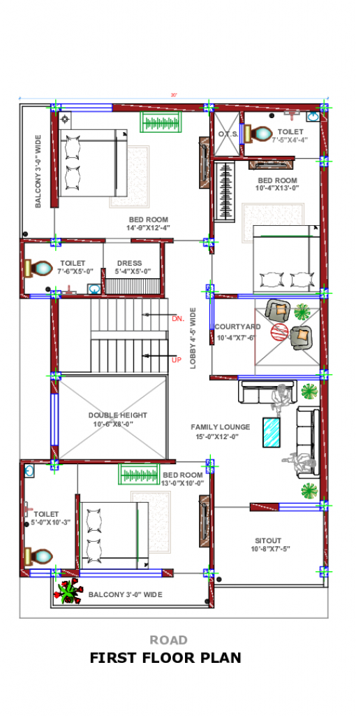 Triplex Elevation Design