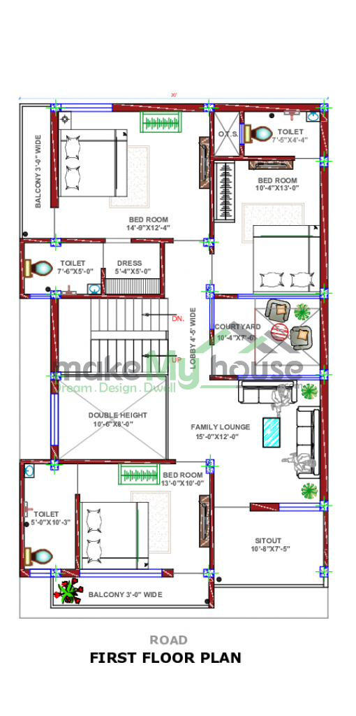 Triplex Elevation Design