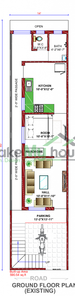 double storey house elevation