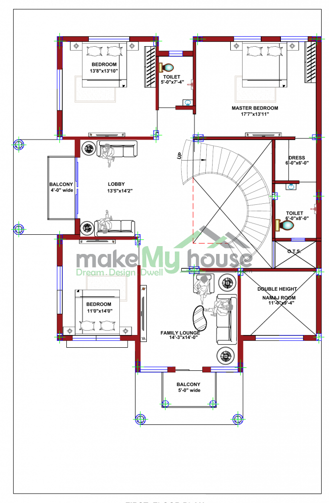 architecture drawing house plan