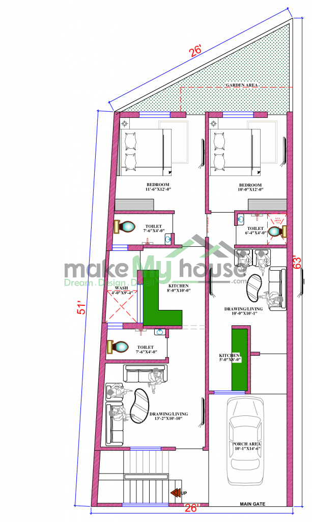 architecture drawing house plan