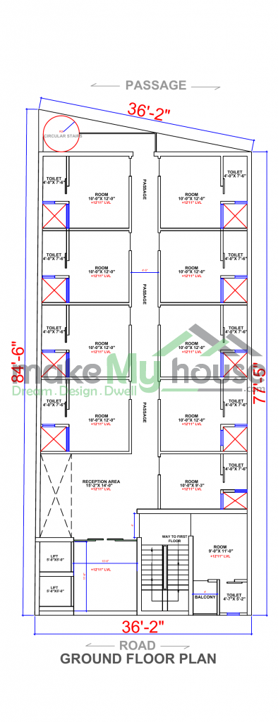 simple house floor plan