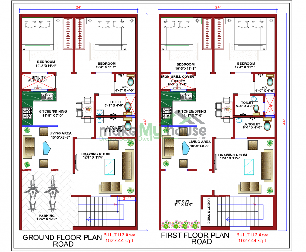 duplex elevation designs 