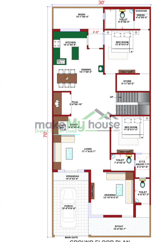 4 bedroom house plans