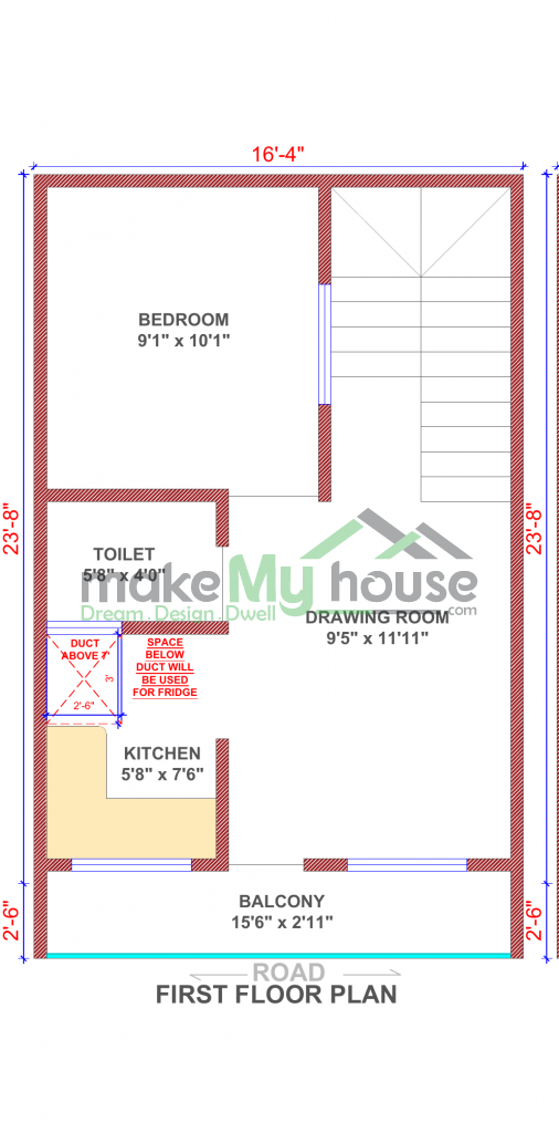 3 floor house design