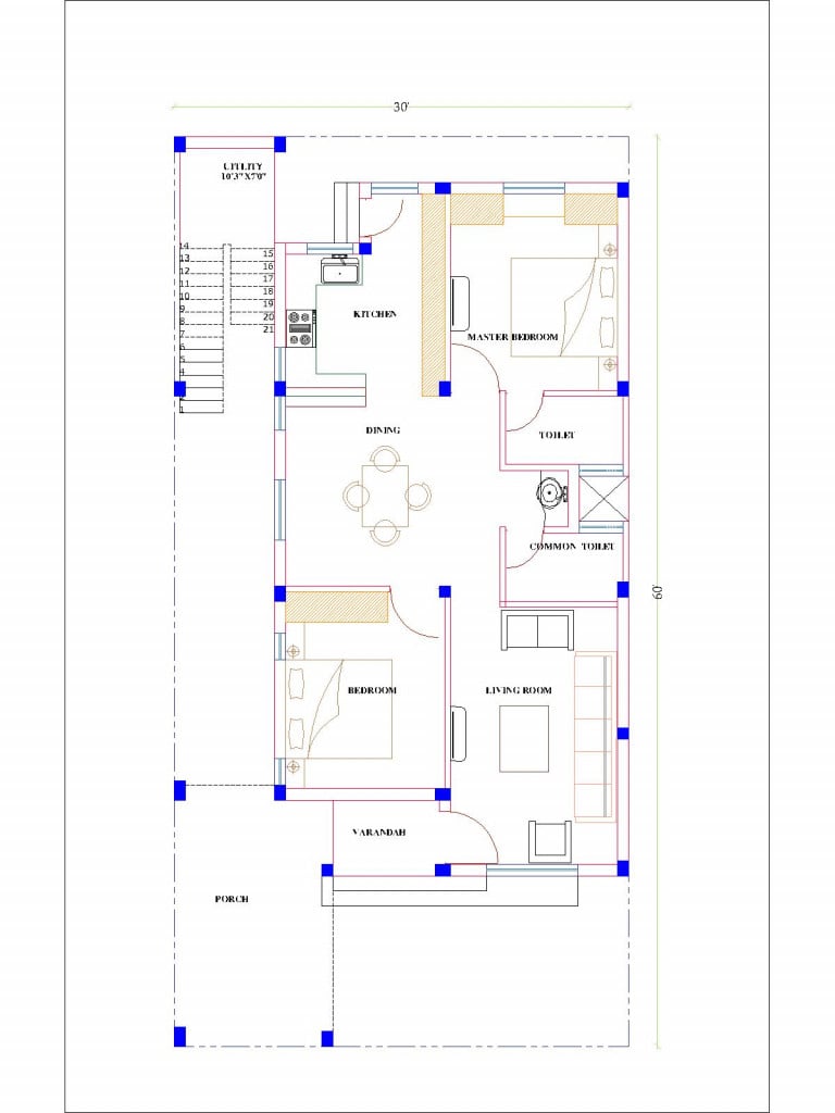 Ground Floor Plan 1