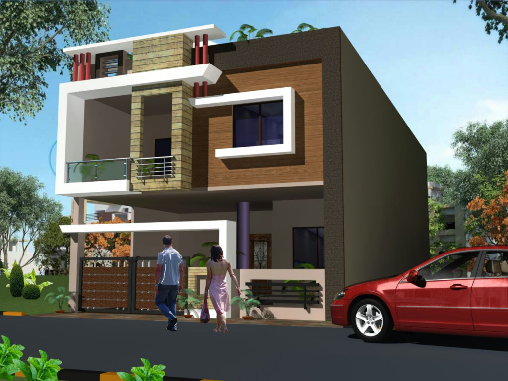 Residential House Elevation | Best Exterior Design Architectural Plan