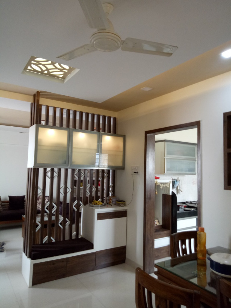 Partition Design for Living and Dining Room