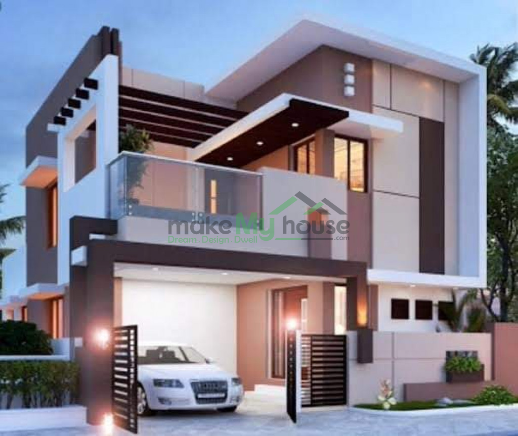 Elevation Design With Car Parking Best Exterior Design Architectural 