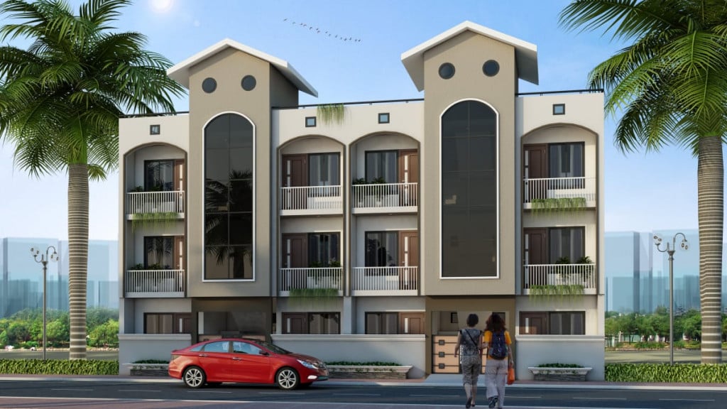 Elevation Design for Apartment 