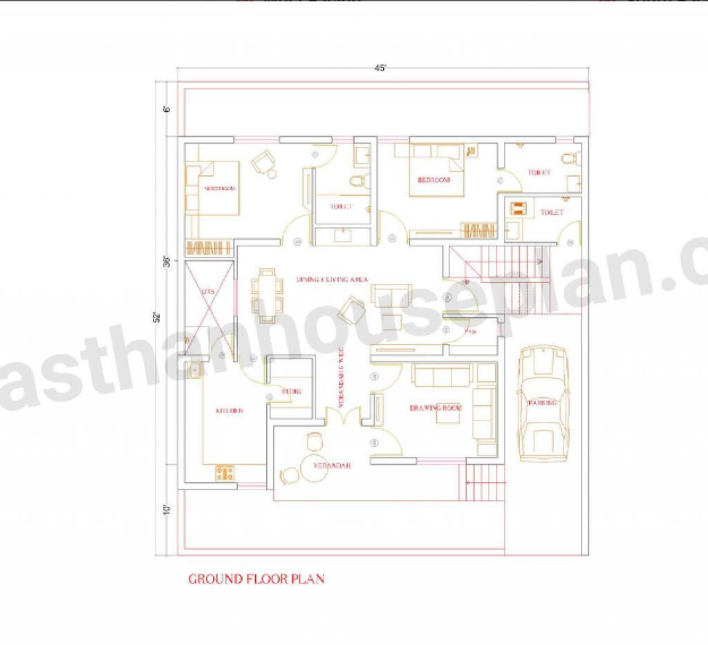 Floor Plan for Simplex 