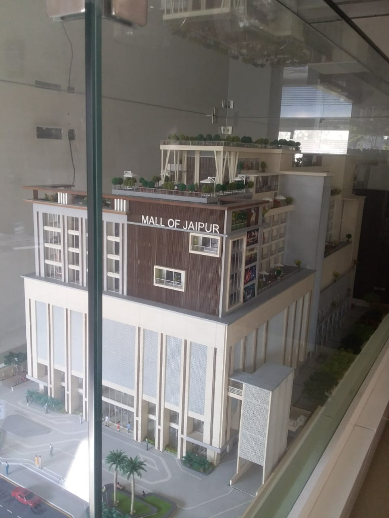 Architectural model of Mall