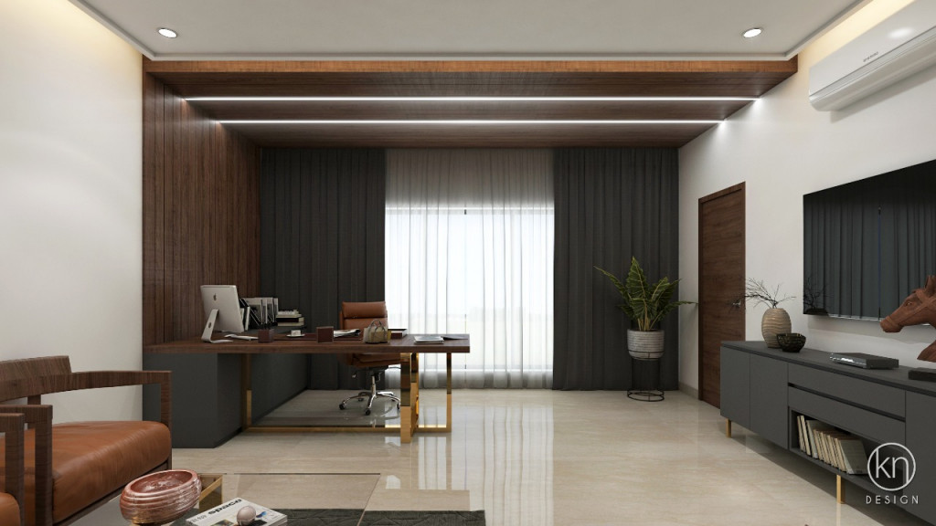 Wooden False Ceiling Design | Best Interior Design Architectural Plan | Hire A Make My House Expert