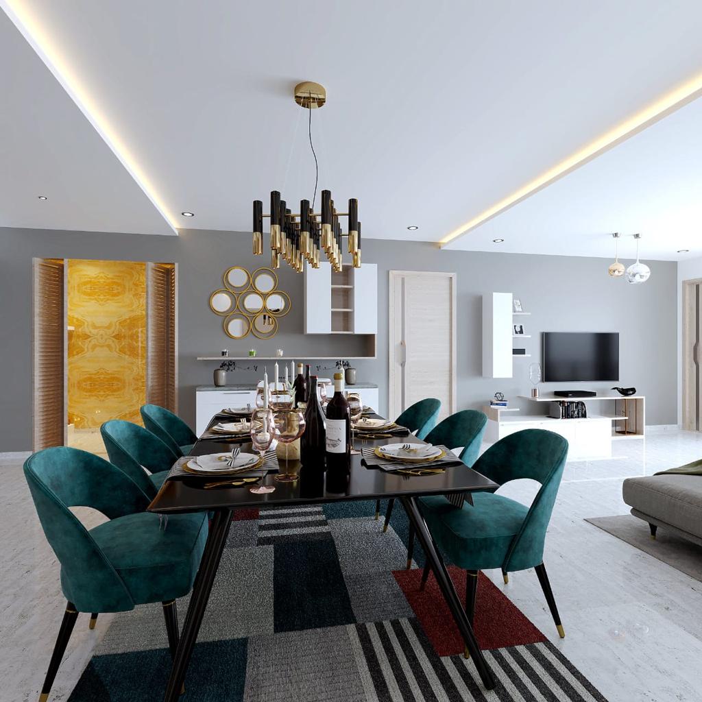 Dining Room Interior Decor | Best Interior Design Architectural Plan