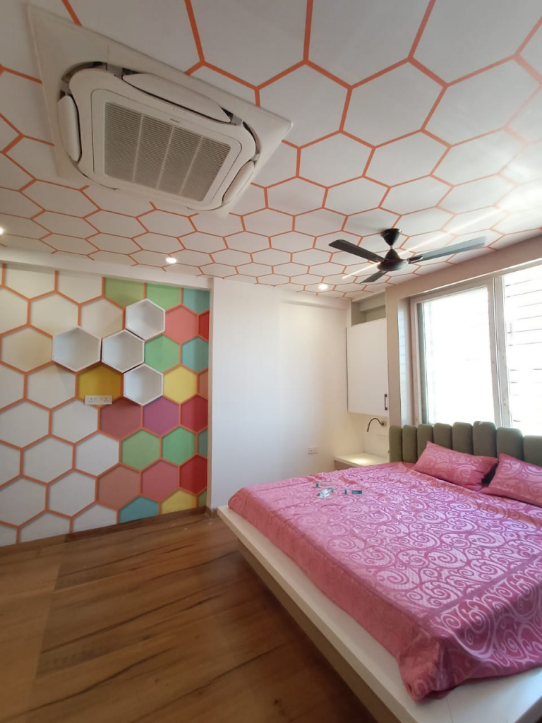 Bedroom wall colour Interior 