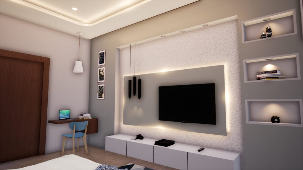 discretie de elite ethiek Modern TV Cabinet Design | Best Interior Design Architectural Plan | Hire A  Make My House Expert