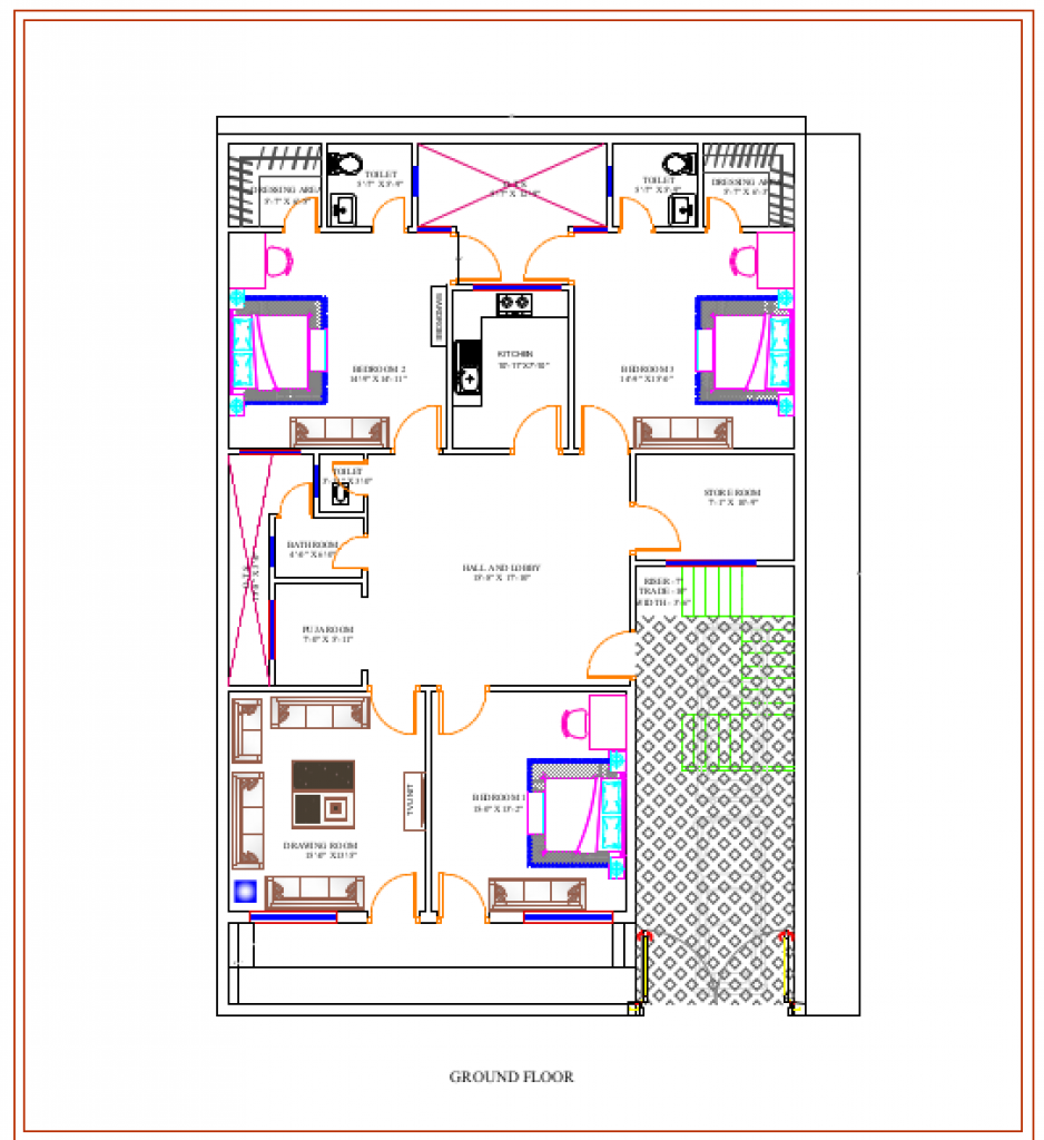 Residential Floor plan 