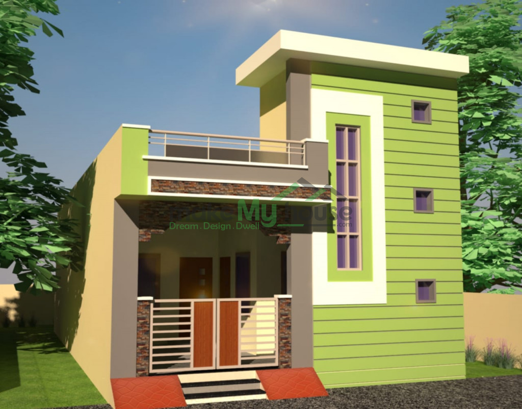 Single Floor Normal House Front Elevation Designs Home Alqu