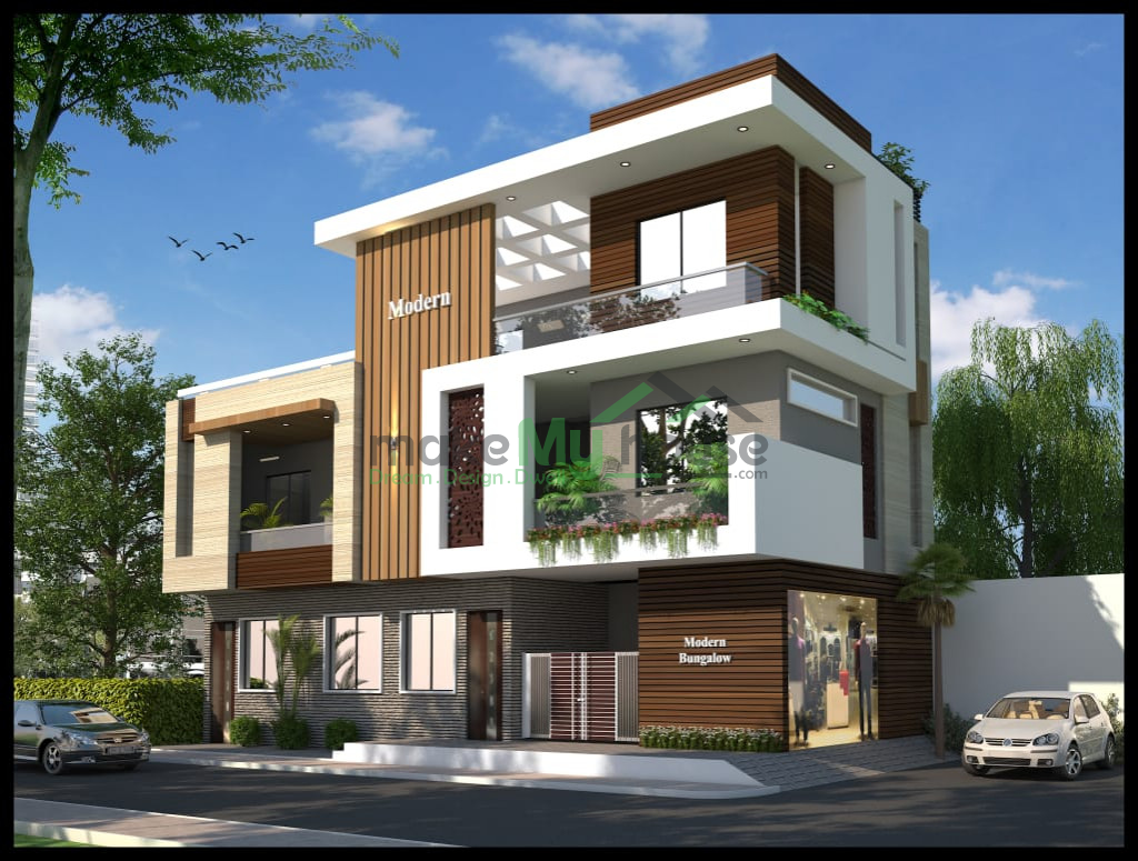 Modern Residential Building Elevation Designs