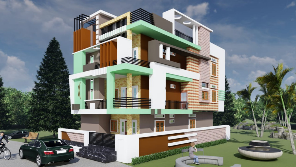 Modern House Elevation