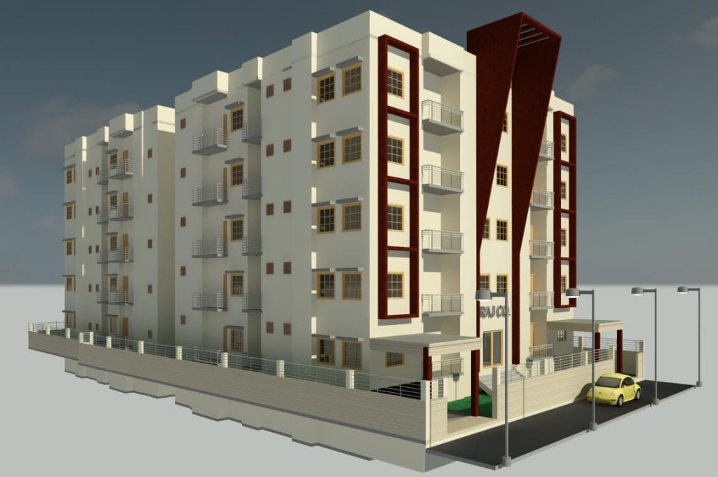 Apartment elevation Designs
