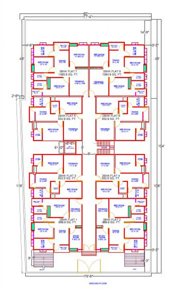 Apartment Floor Plan Designs 