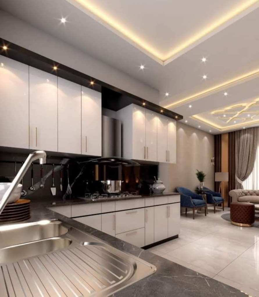 Luxury Kitchen Interior | Best Interior Design Architectural Plan ...