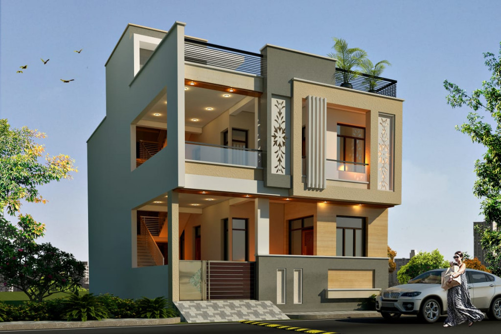 Elevation designs for house 