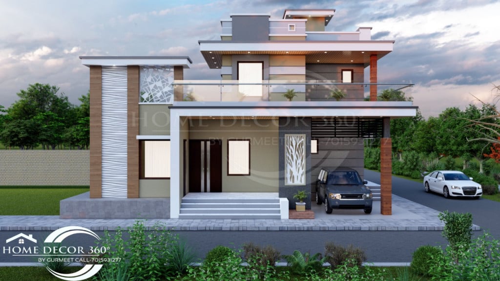 Residential House Elevation 