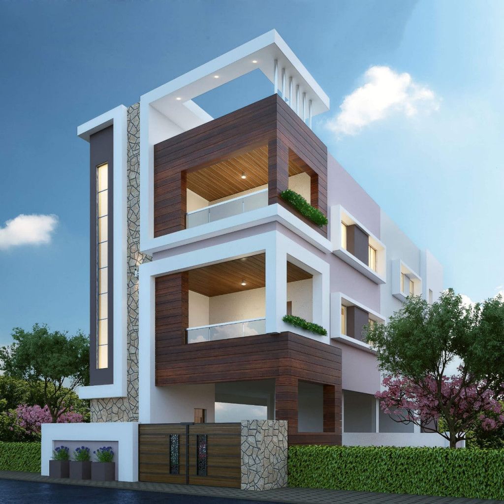 Apartment Style House Elevation 