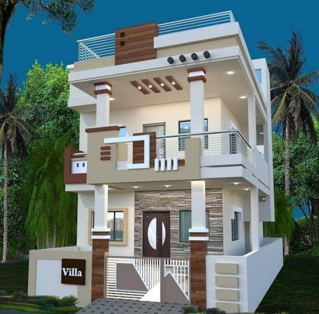 Villa Elevation Designs  Best Exterior Design Architectural Plan