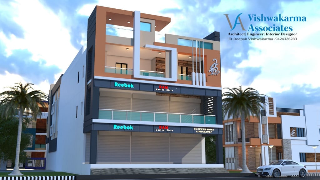 residential-cum-commercial-building-best-exterior-design