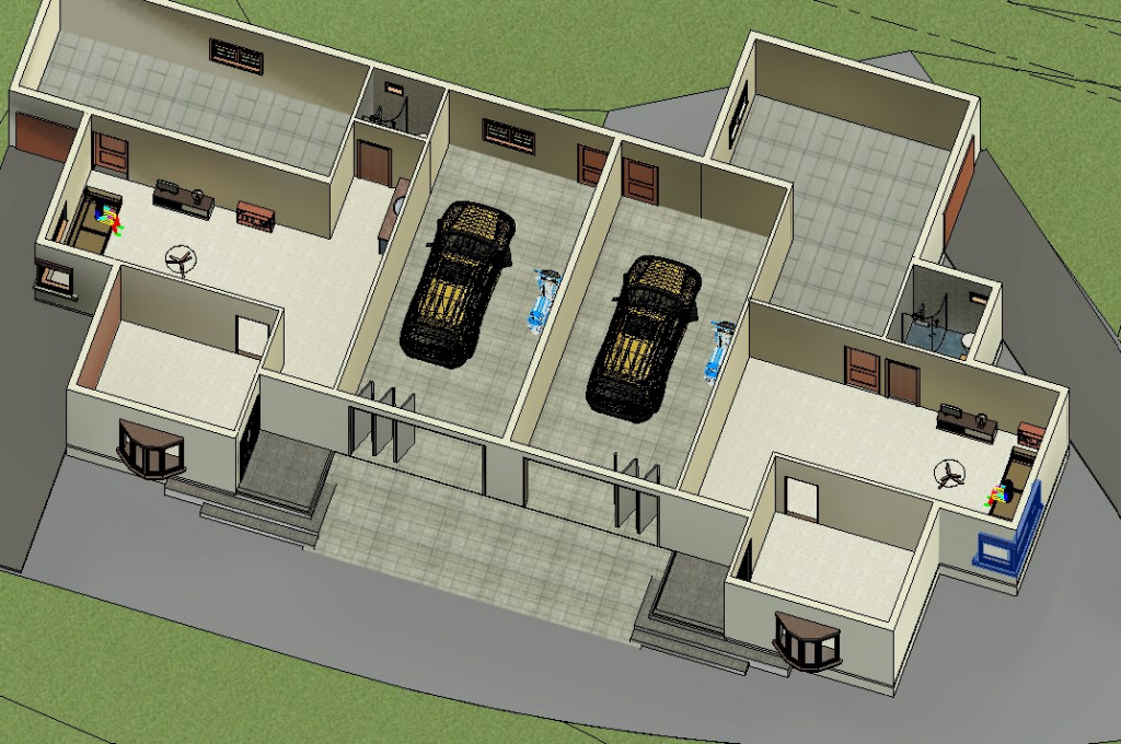 Residential House Floor plan 