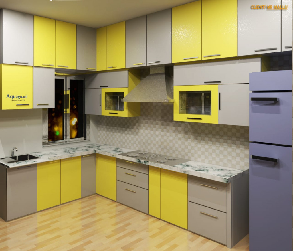 Modular Kitchen Interior | Best Interior Design Architectural Plan ...