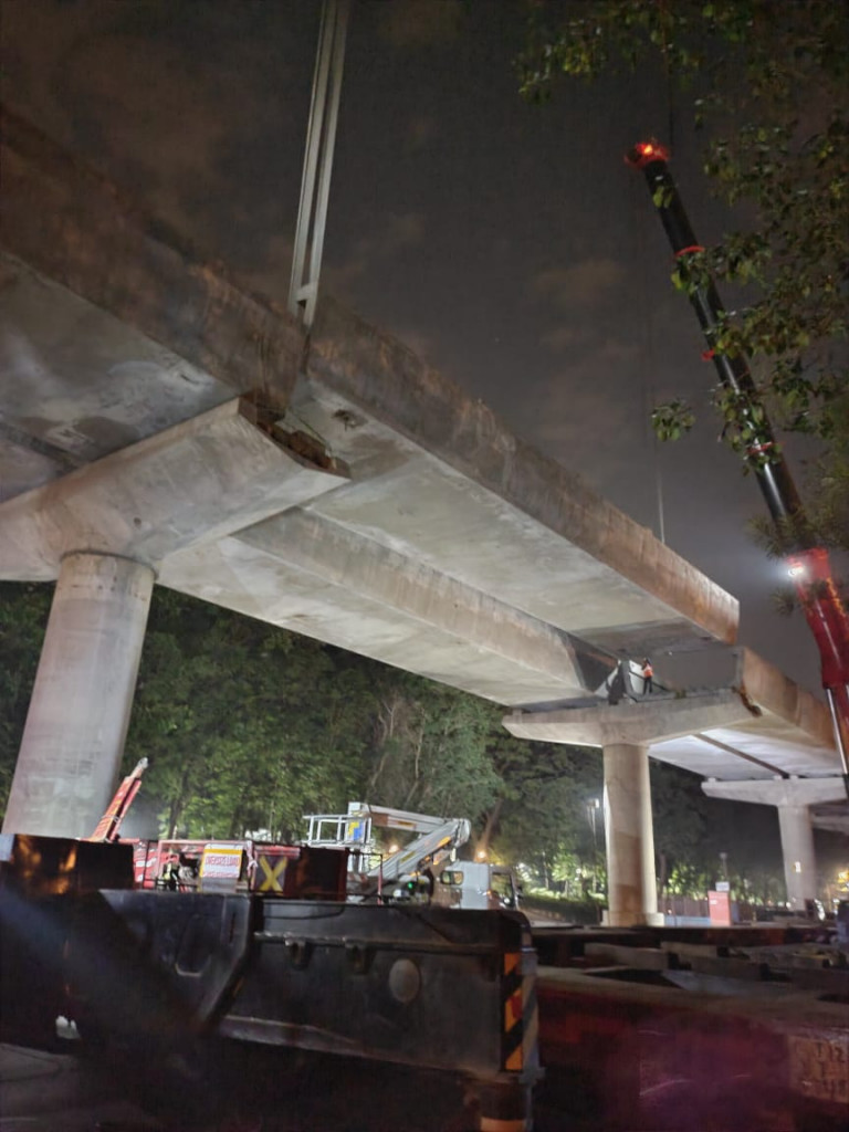 Under Construction Metro Station