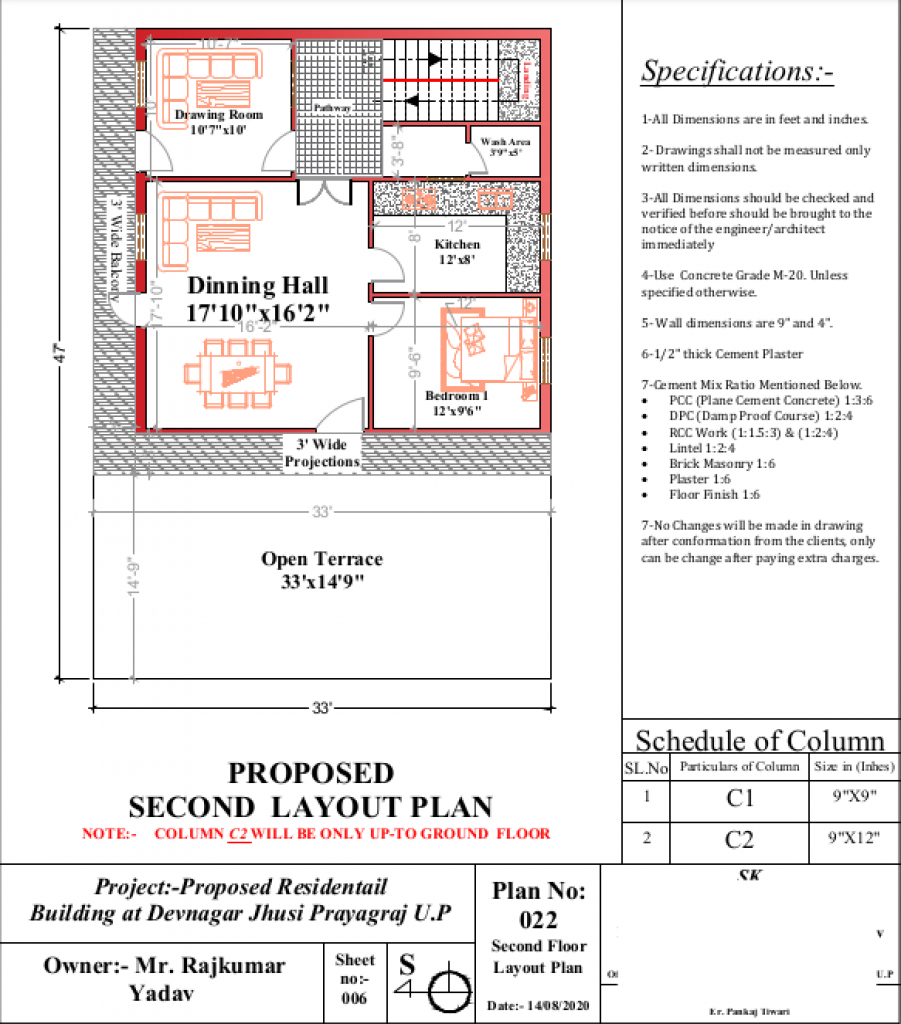 Second Floor Plan 