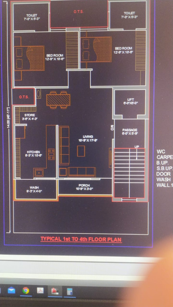 2BHk House Plan