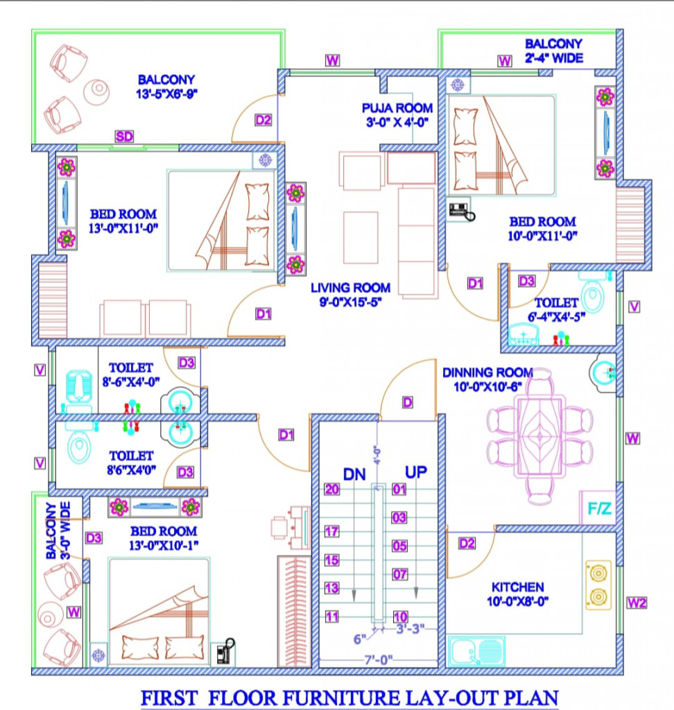 House Floor Plan 