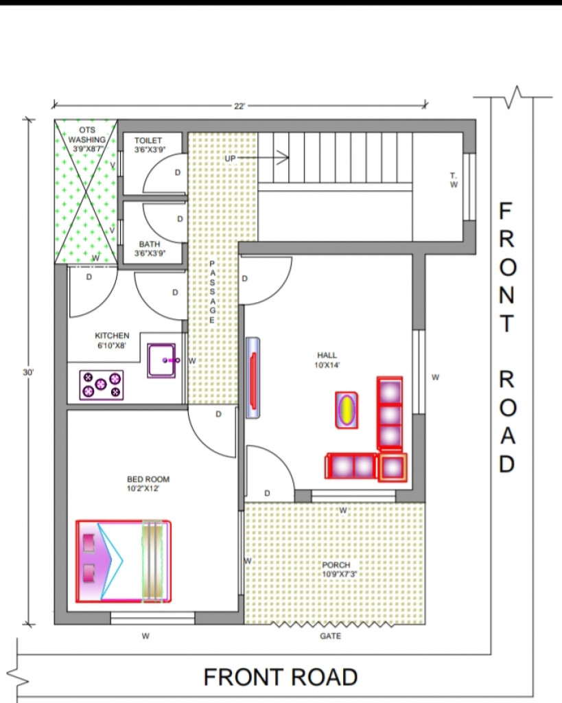 Residential House Floor Plan Designs