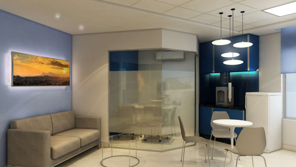 hospital waiting area interior 