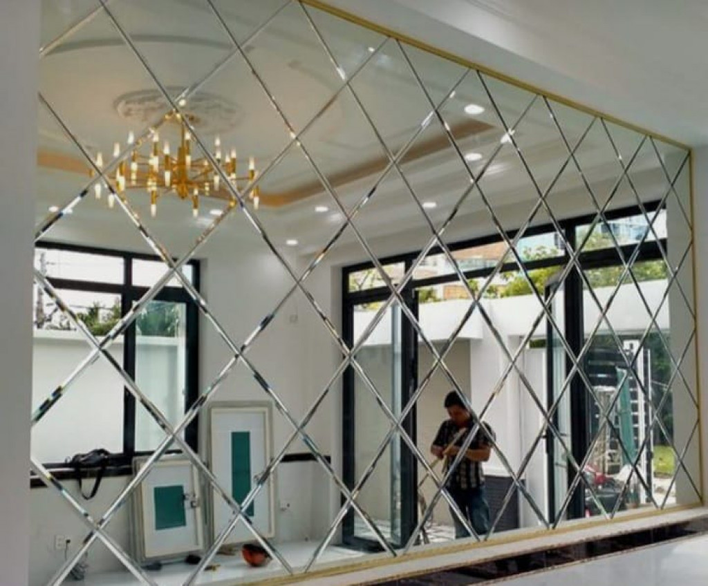 Mirror Partition Interior | Best Interior Design Architectural Plan ...