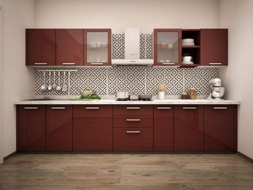 modular kitchen interior 