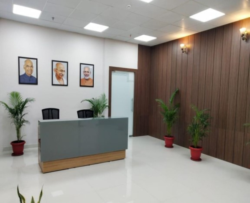 office reception interior 